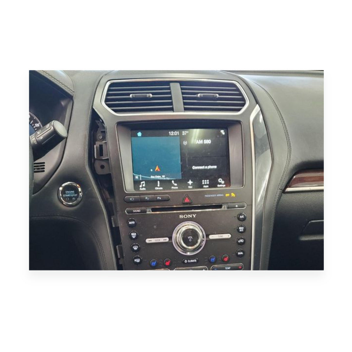 2017–2019 Ford Explorer Navigation Radio Display Screen OEM — view 5