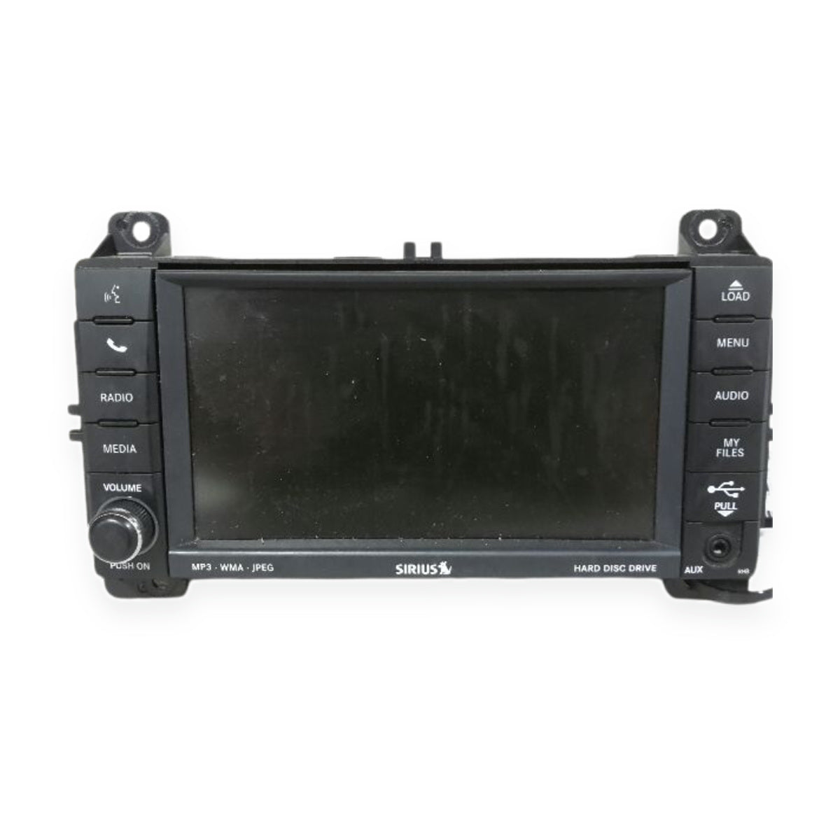 2011 Jeep Grand Cherokee Radio with Navigation Sat CD DVD HDD Face ID RHB OEM — used automotive part