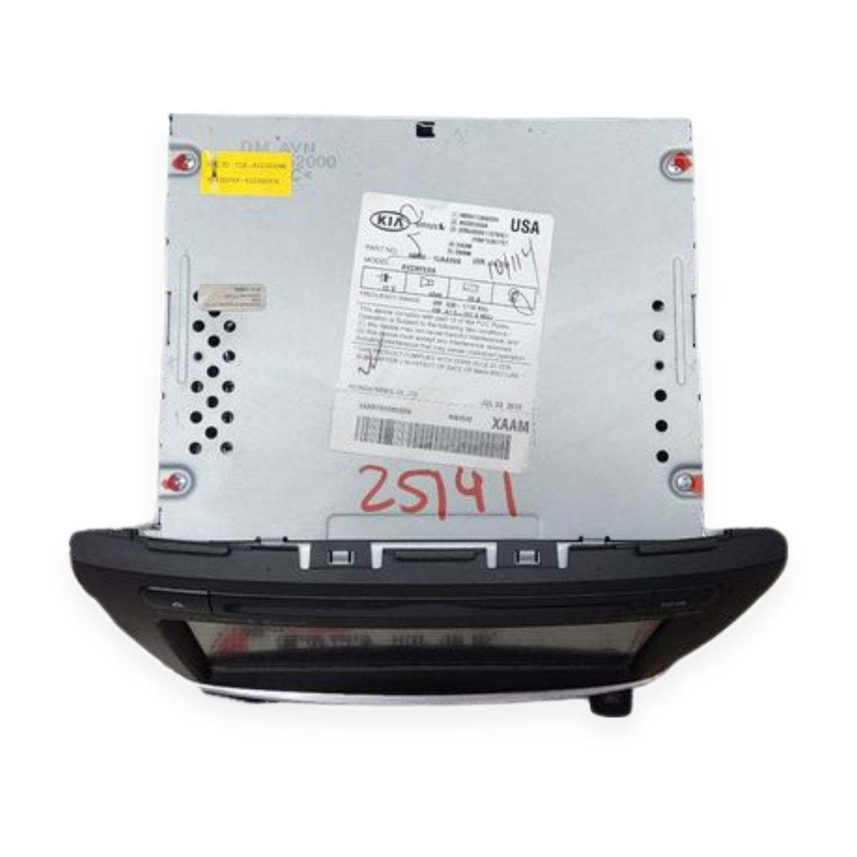 2014–2015 Kia Sorento Radio Receiver Display Nav Screen OEM — used automotive part