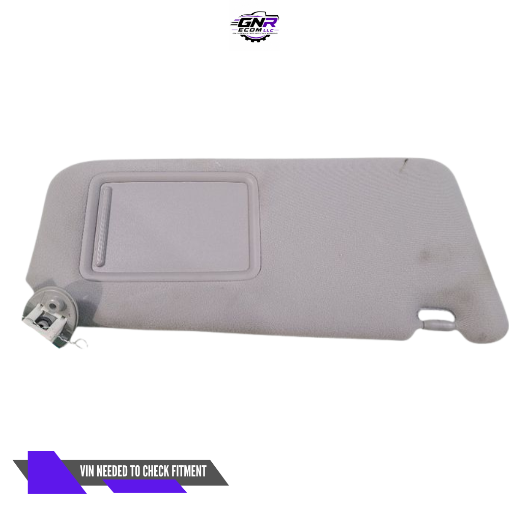 2010–2016 Toyota Venza Passenger RH Sun Visor OEM — view 2
