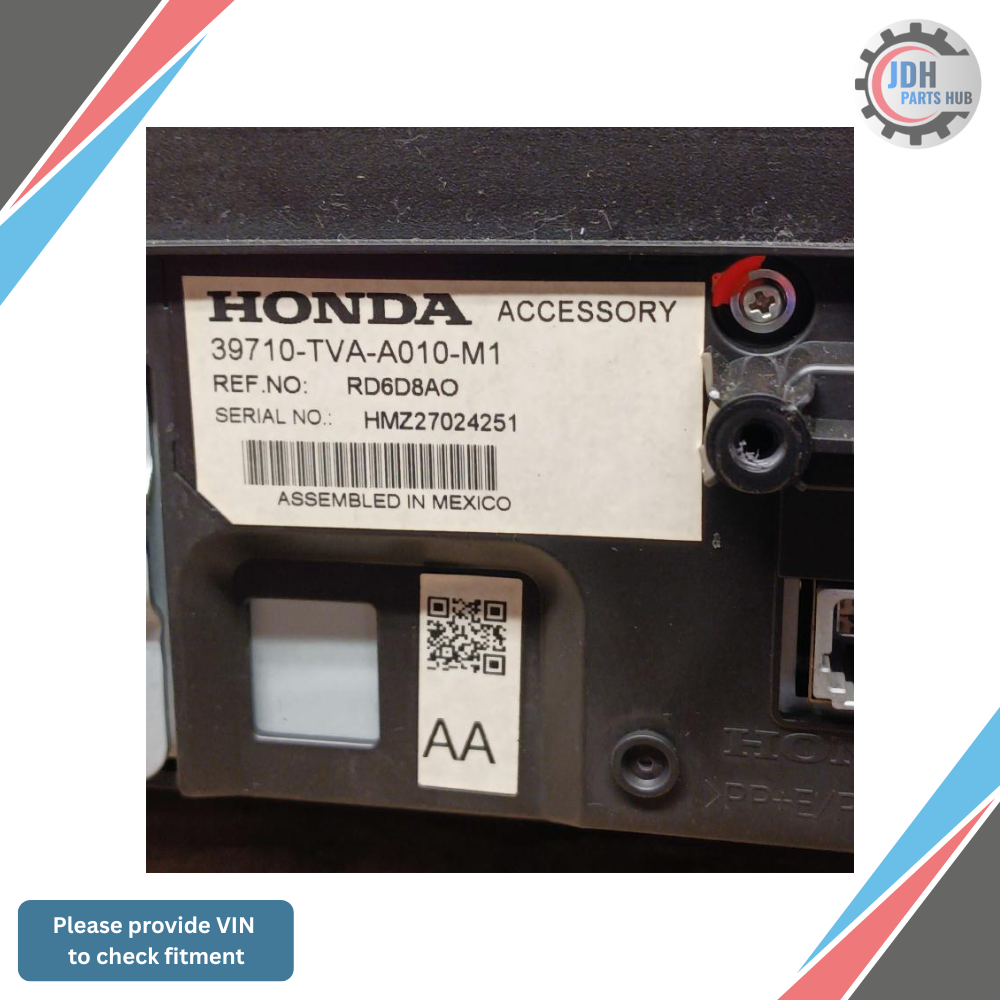 2018–2020 Honda Accord Information Display Screen OEM — view 5