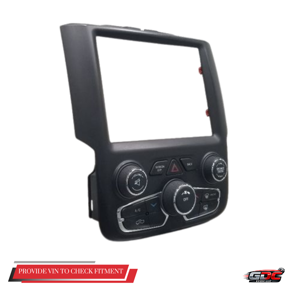 2013–2023 Dodge Ram 1500 2500 3500 A/C AC Heater Temperature Controls Bezel OEM — view 5