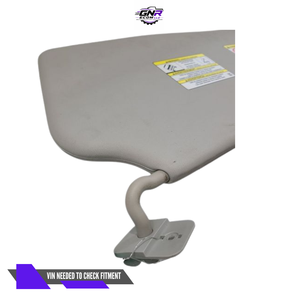 2015–2020 Ford Transit 250 Driver LH Interior Sun Visor Gray OEM — view 5