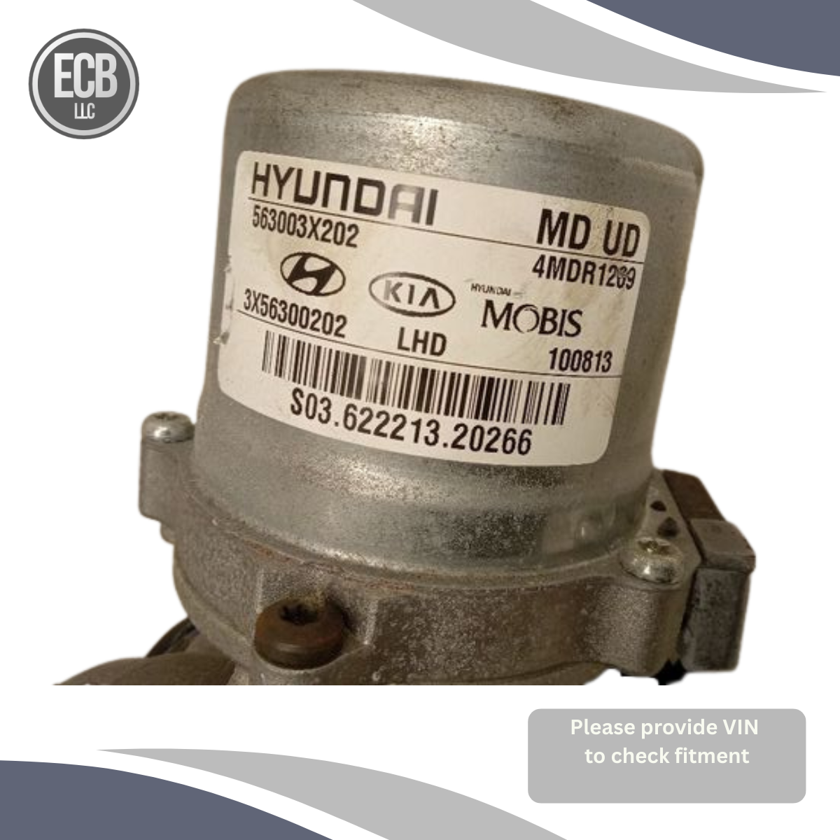 2013–2017 Hyundai Elantra Power Steering Pump Assembly OEM — view 4
