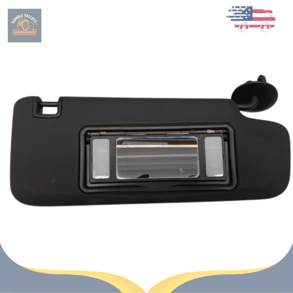2017–2019 Chevrolet Cruze RH Passenger Sunvisor Sun Visor with Mirror & Light OEM — view 2