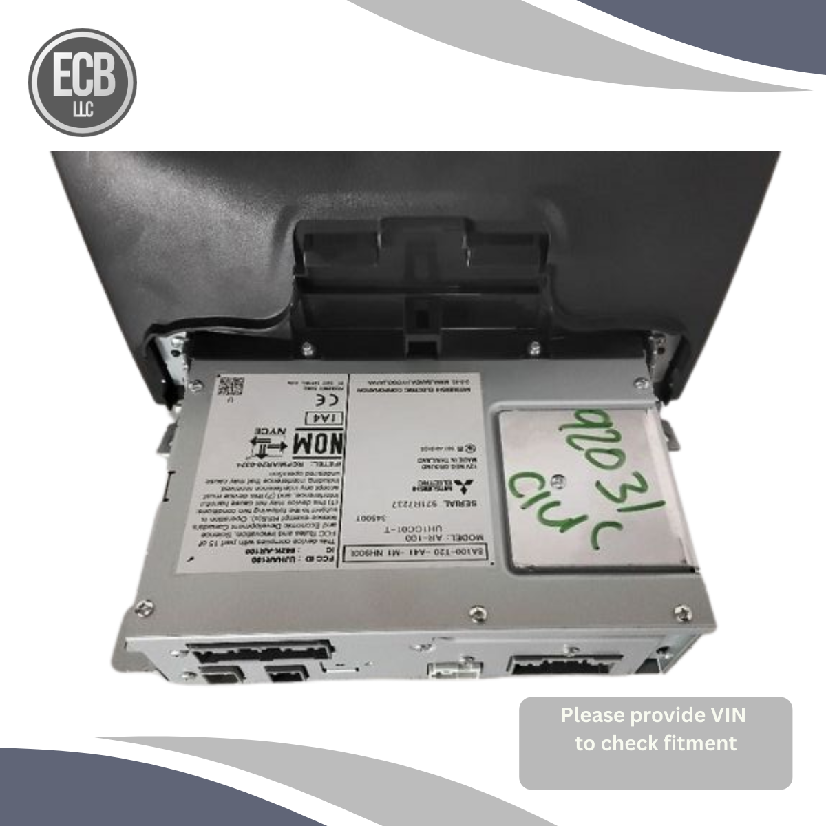 2022–2023 Honda Civic Display Screen Radio Receiver OEM — view 5