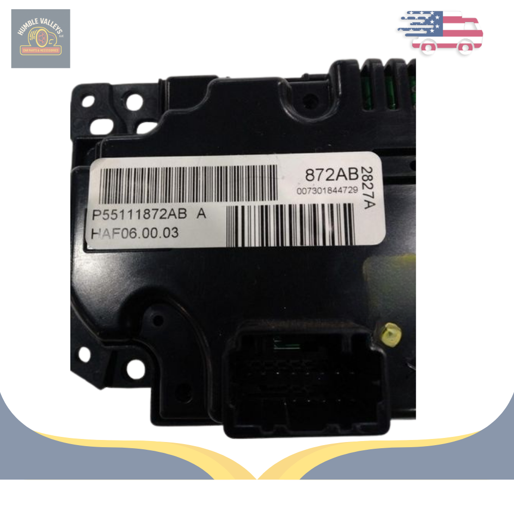 2008–2010 Dodge Charger AC Heater Climate Temperature Control Assembly — view 5
