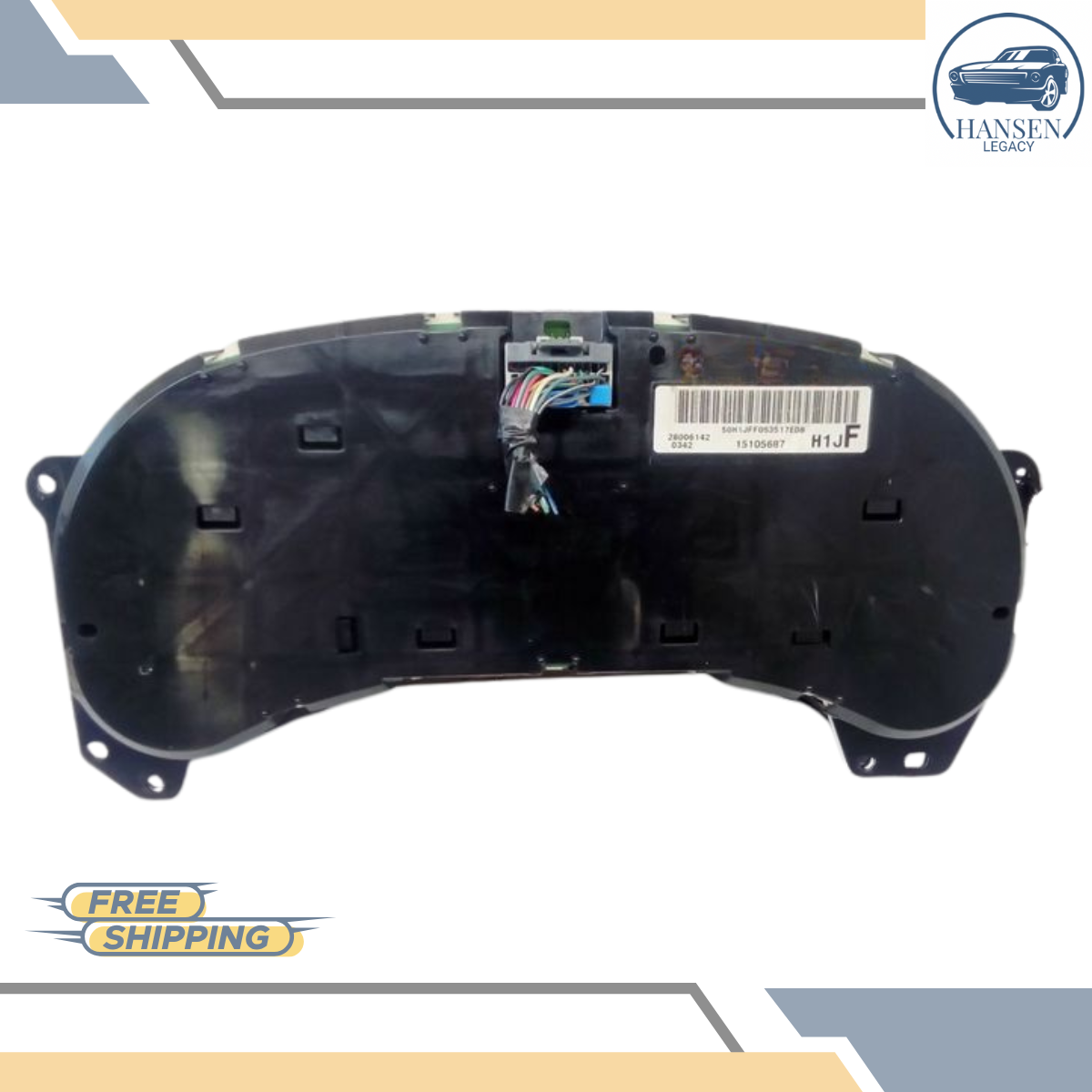 2006–2007 Chevrolet Silverado 1500 Tahoe 6.0L Speedometer Cluster 06 07 — view 5