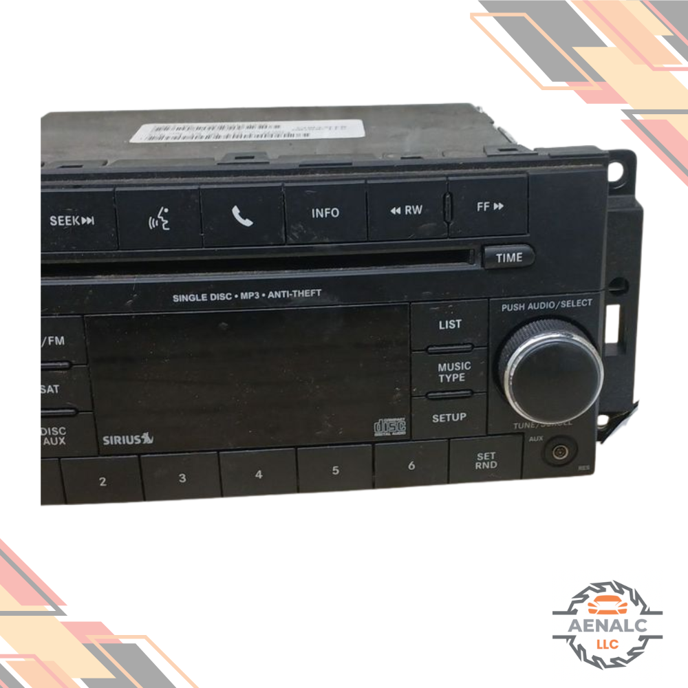 2012–2017 Jeep Patriot AM-FM-CD-MP3 Player Satellite Radio Receiver ID RES OEM — view 4