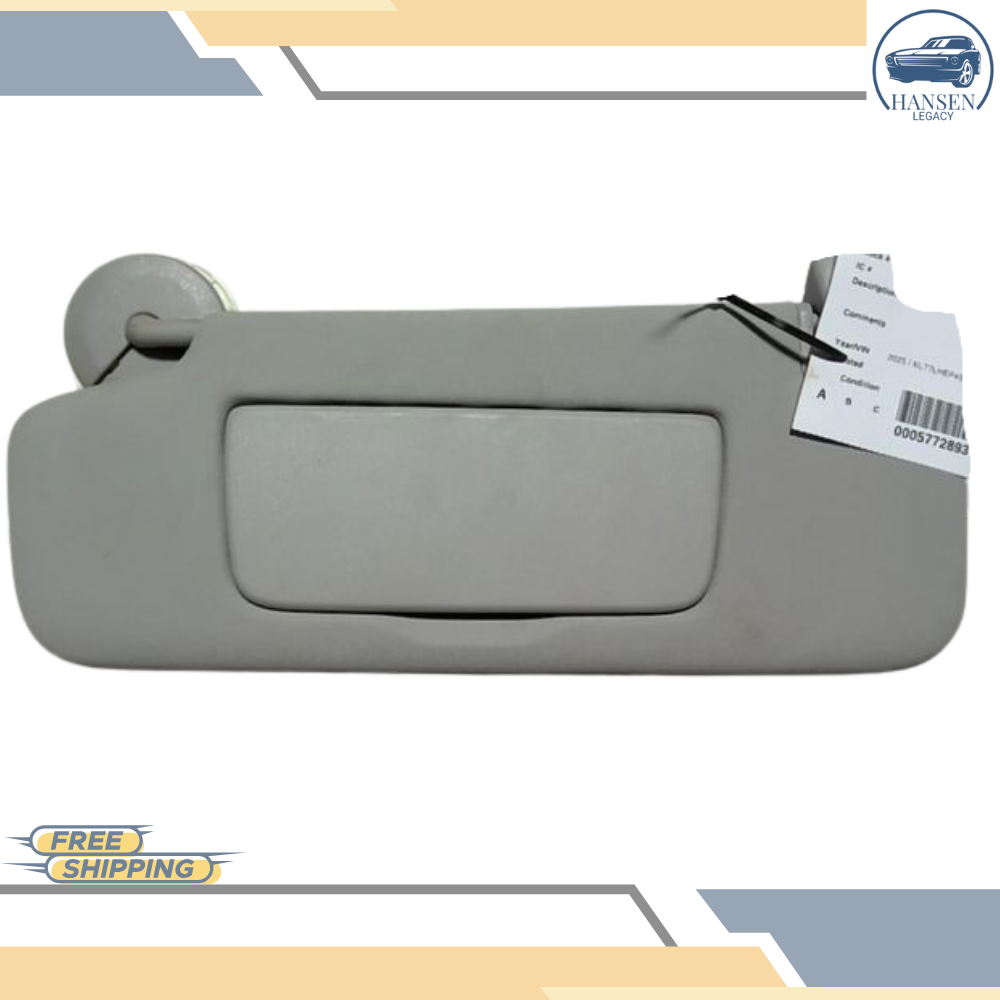 2024–2025 Chevrolet Trax LH Driver Sunvisor Sun Visor with Mirror OEM — view 3