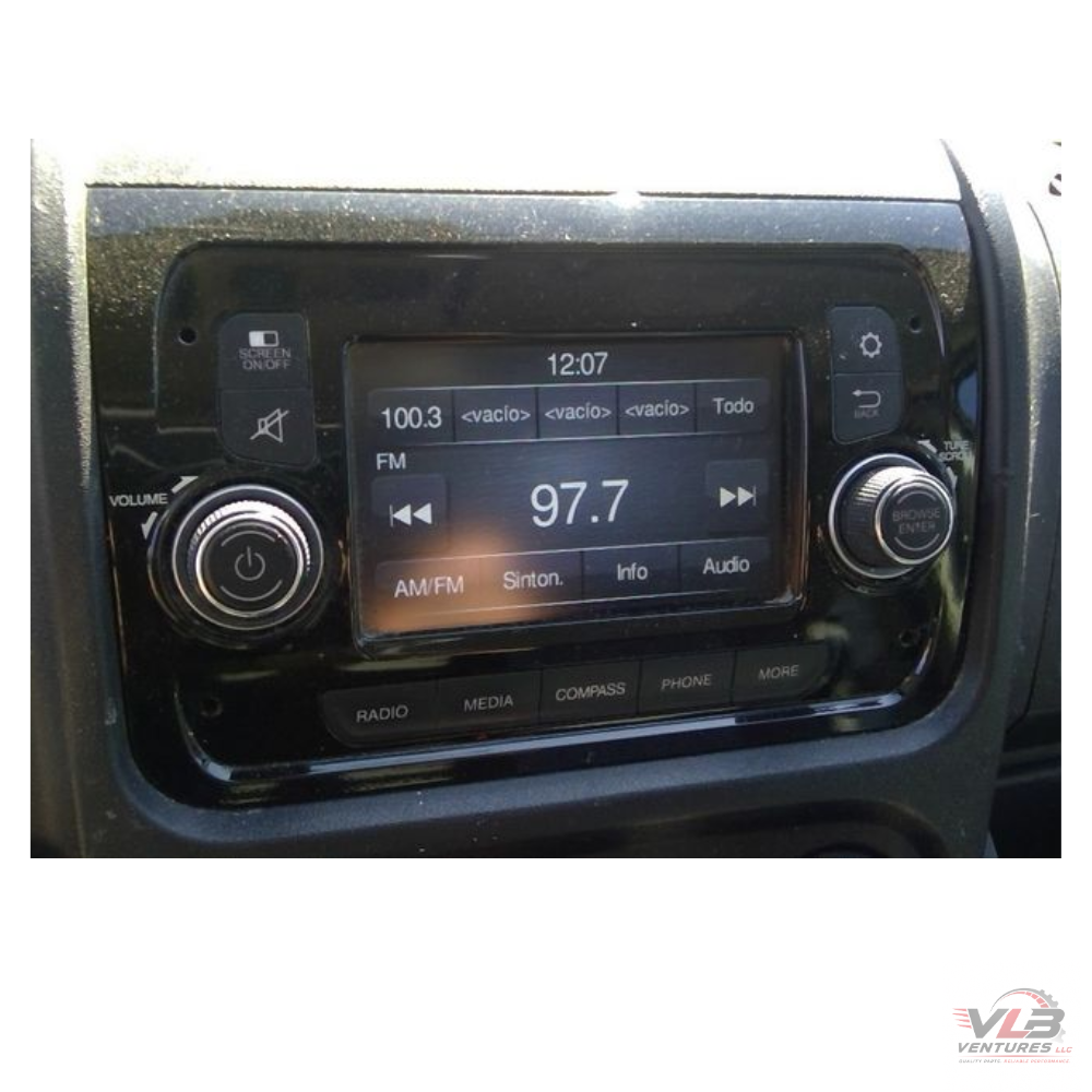 2018–2019 Ram PROMASTER Radio Display Receiver UConnect 1500 2500 3500 AM FM OEM — view 4