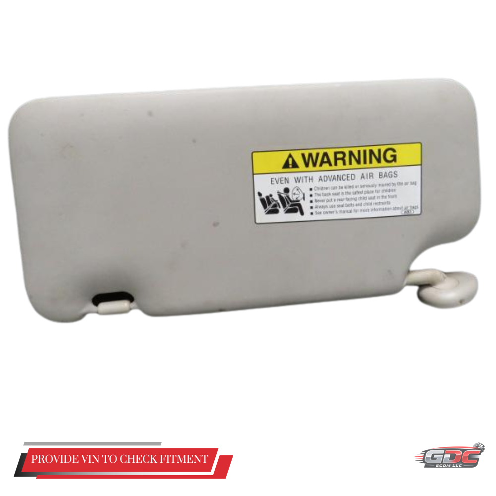 2015–2020 Honda Fit Passenger RH Sun Visor OEM — view 2