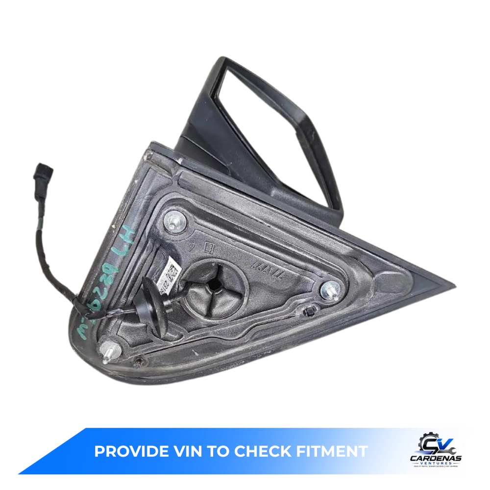 2014–2019 Chevrolet Silverado 1500 Left Driver Side View Door Mirror White — view 5