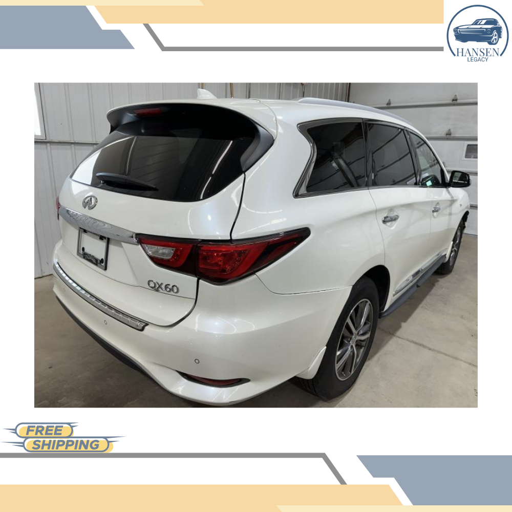 2017–2020 Infiniti QX60 Right Passenger Side Door Mirror Assembly White OEM — view 5