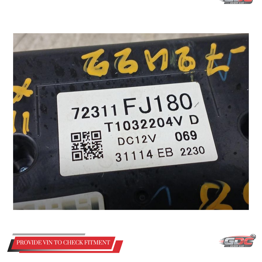 2014 Subaru XV Crosstrek AC Heater Auto Temperature Control OEM — view 3