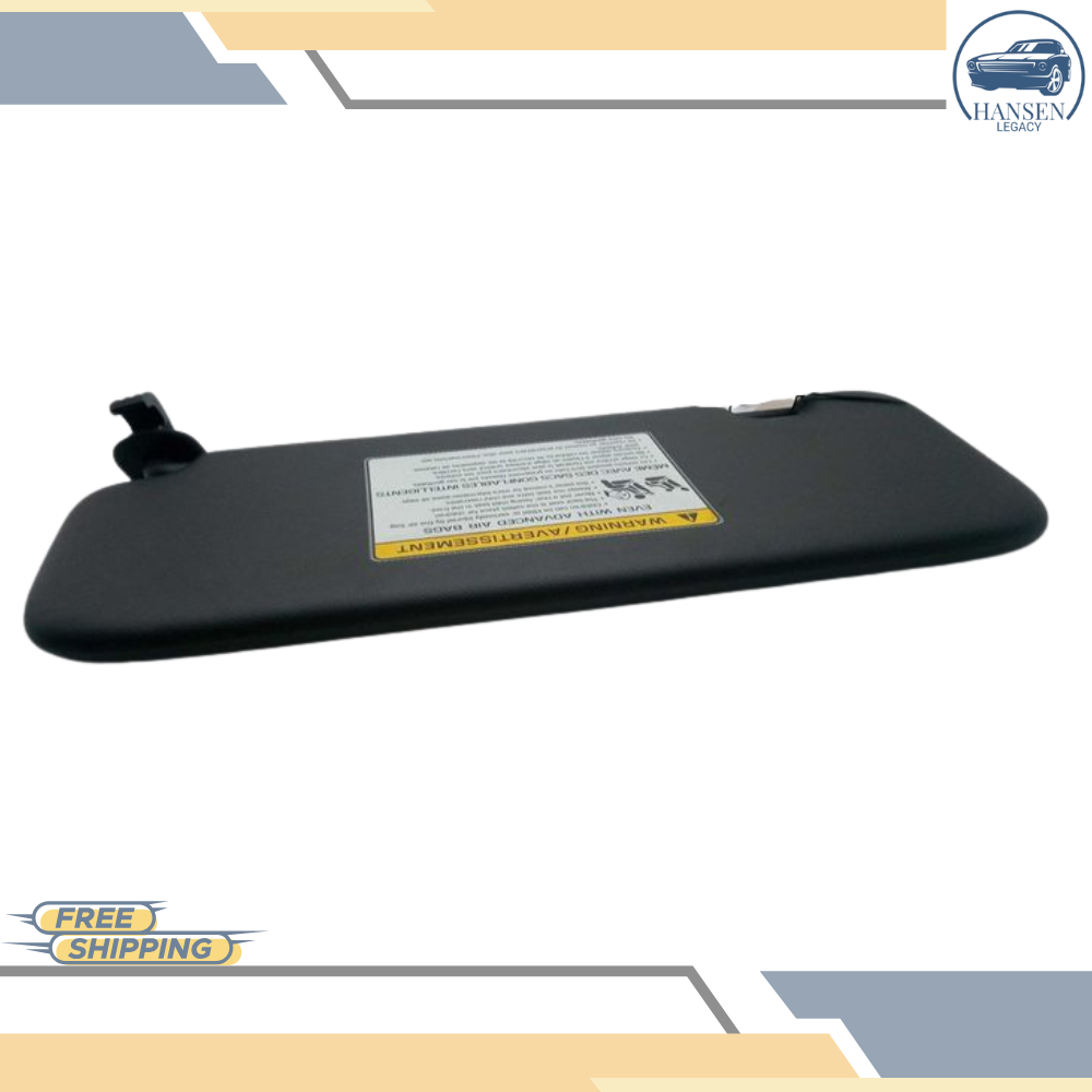 2019–2021 Kia Forte RH Passenger Sunvisor Sun Visor with Mirror OEM — view 3