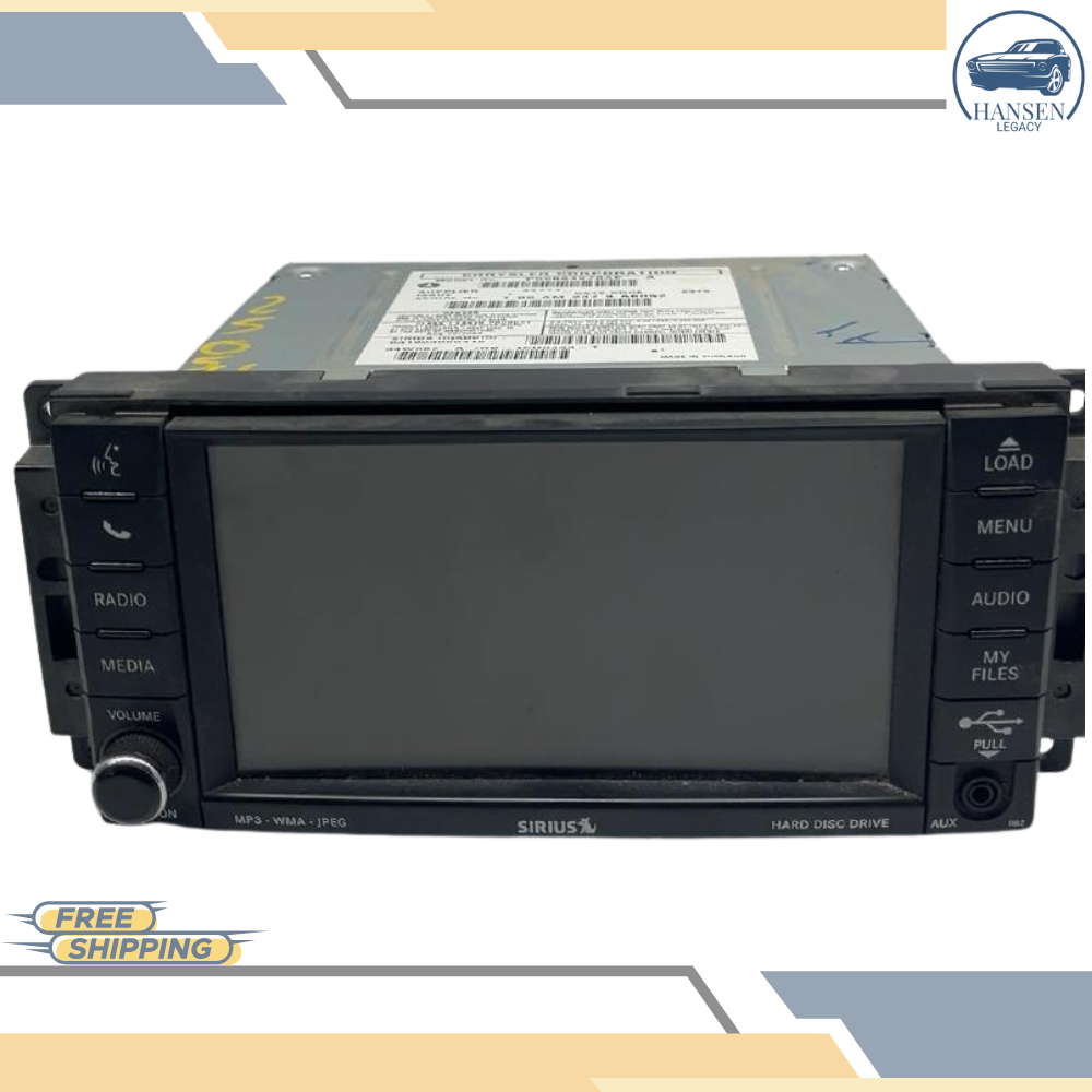 2008–2011 Chrysler Town & Country High Speed Radio CD DVD MyGig RBZ OEM — view 5