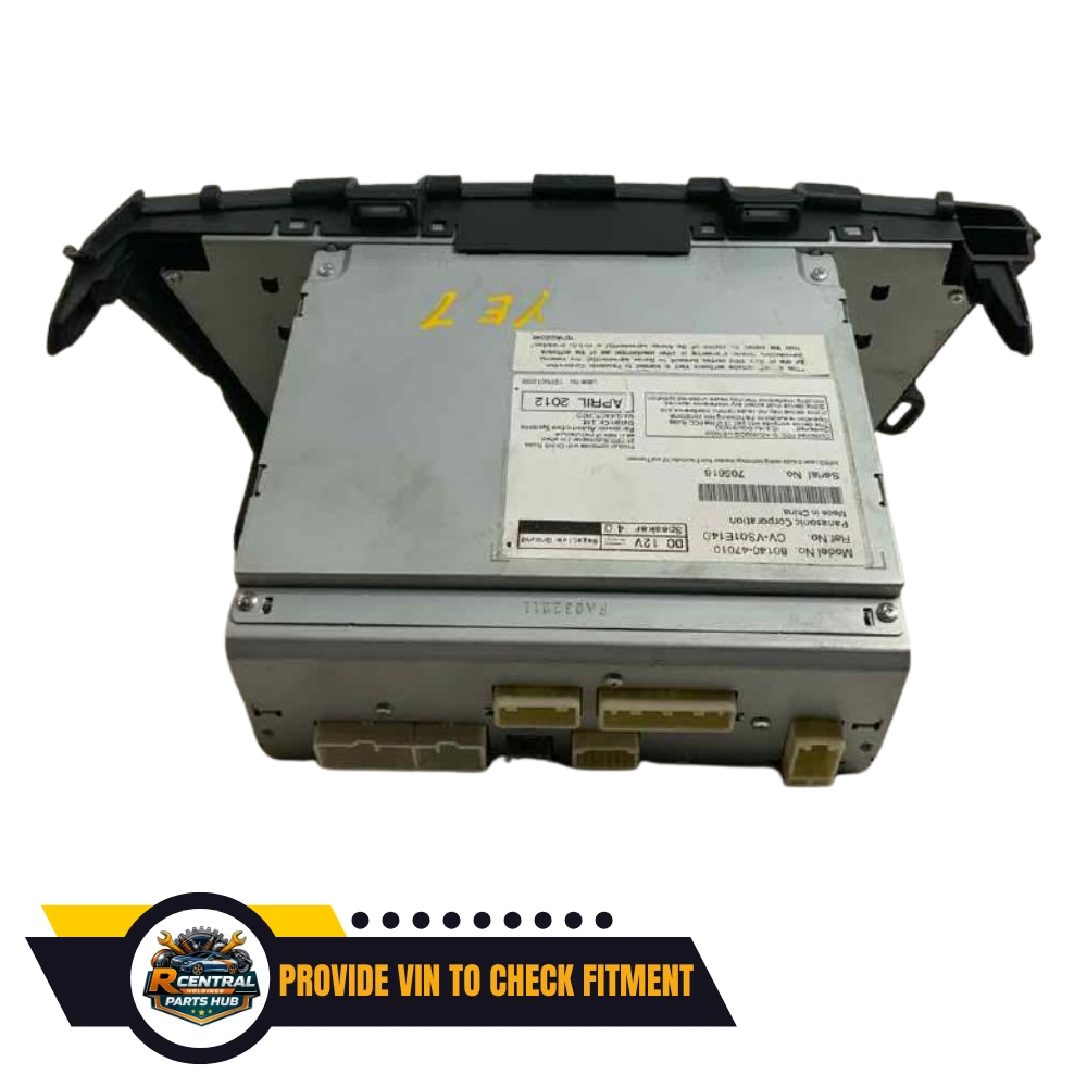 2012–2014 Toyota Prius V Display Screen CD Radio Receiver 57010 OEM — view 5