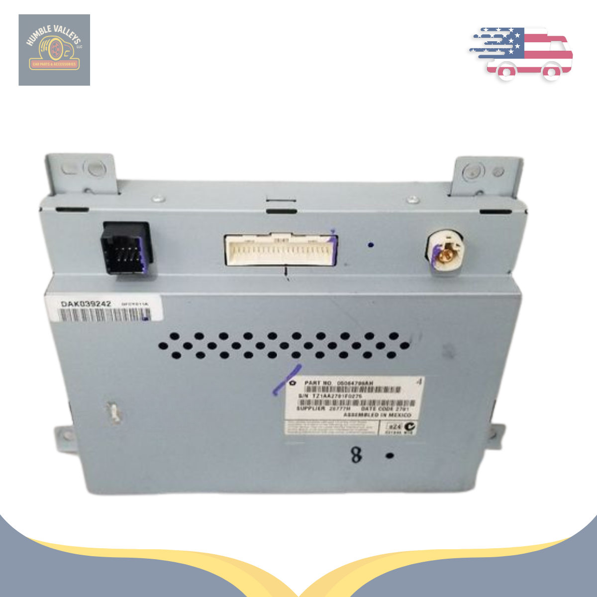 2011–2014 DODGE CHARGER Info-GPS-TV Screen Radio 8.4" Display Screen Factory OEM — view 5