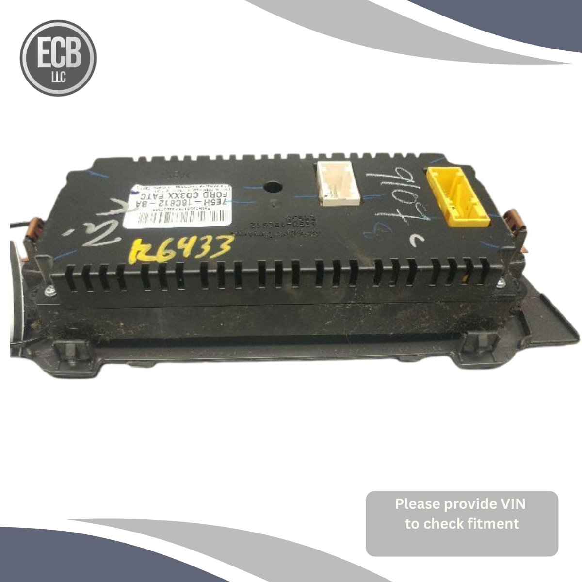 2006–2009 Ford Fusion A/C Heater Climate Temperature Control OEM — view 3