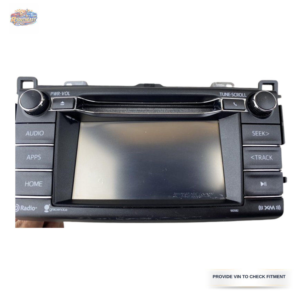 2016–2018 Toyota Rav4 AM FM CD Sirius XM Audio Radio Player Display Screen OEM — view 5