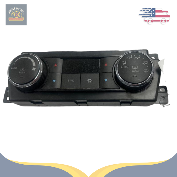 2010–2012 Dodge Ram 2500 3500 AC Heat Climate Automatic Dual Zone Temp Control — view 5