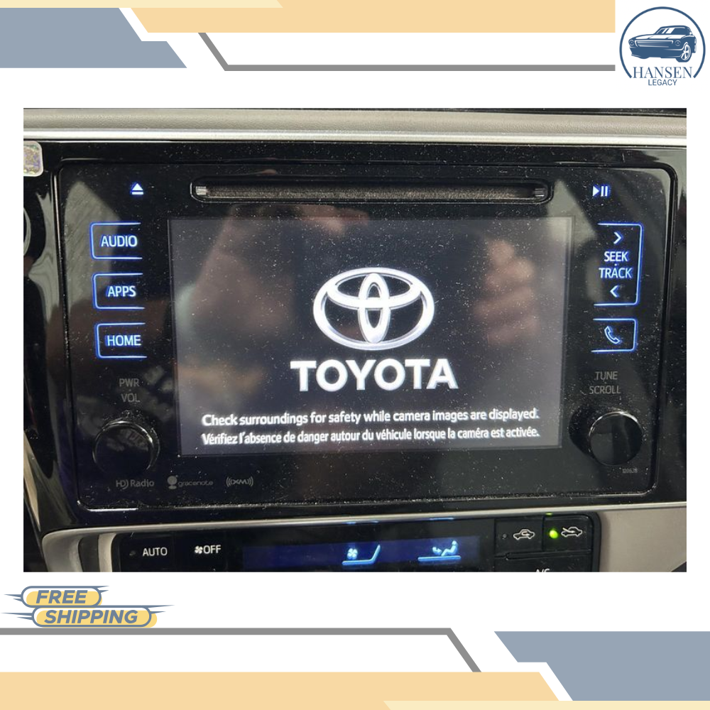 2017–2019 Toyota Corolla Radio Display Receiver 100638 OEM — view 5