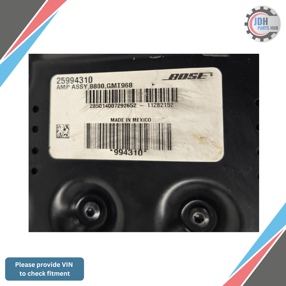 2010–2017 Chevrolet Traverse Amp Amplifier Bose Radio LH Dash OEM — view 5