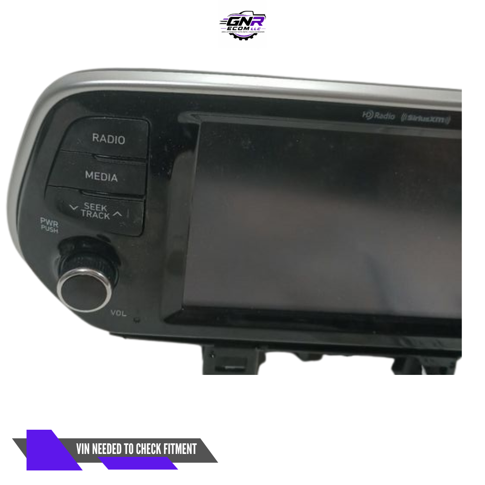 2019–2021 Hyundai Tucson AM FM Sirius XM Audio Radio Player Display Screen — view 5