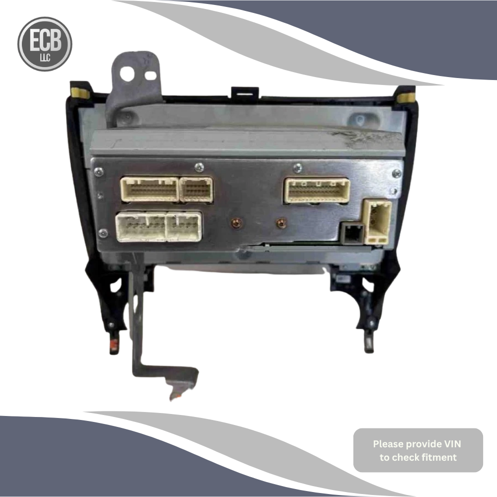 2015 Toyota Camry Radio Receiver Display Screen ID 10803 OEM — view 2