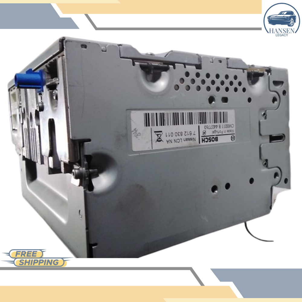 2010–2012 Nissan Sentra AM FM CD Player Radio with Navigation OEM — view 4