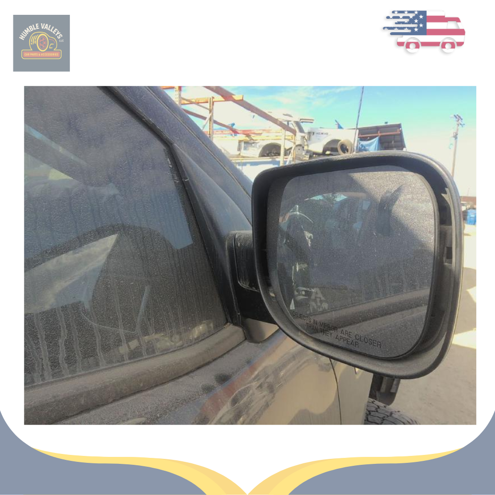 2017–2023 Nissan Titan Right Passenger Side Manual Mirror Assembly Black OEM — view 5