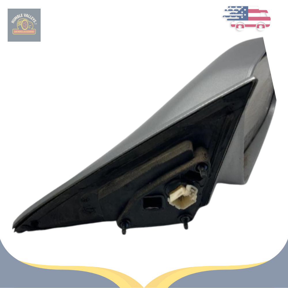2001–2005 Honda Civic Right Passenger Side View Door Mirror Power Silver OEM RH — view 5
