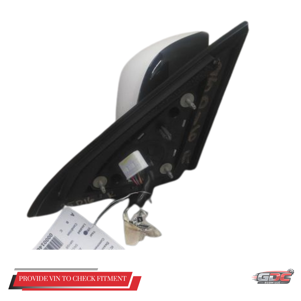 2017–2020 Infiniti QX60 Right Passenger Side Door Mirror Assembly White — view 5
