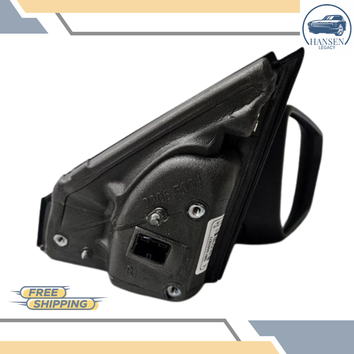 2018–2020 Chevrolet Equinox Passenger Right Side Door Mirror Black RH — view 5