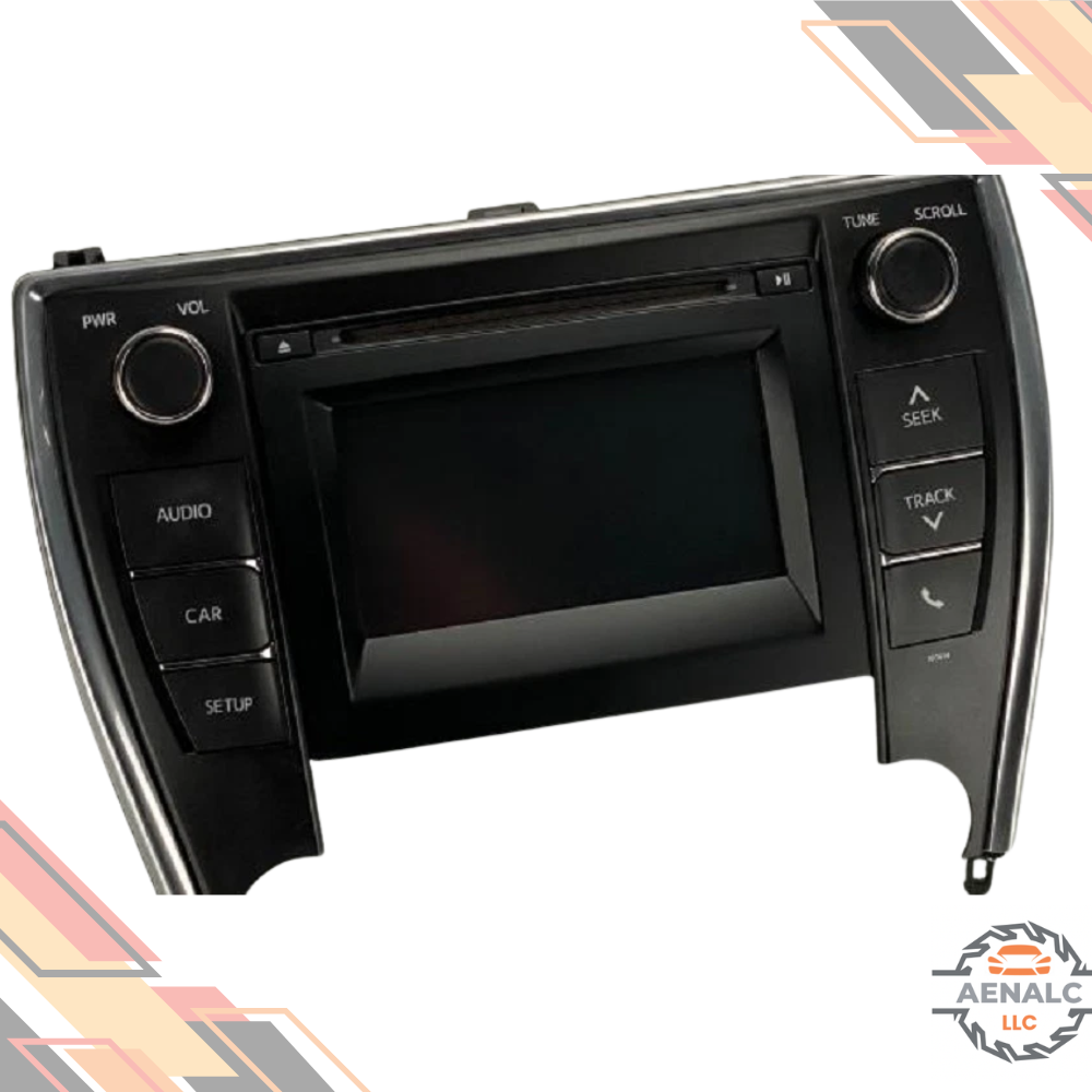 2016–2017 Toyota Camry AM FM CD Radio Player Display Screen OEM — view 3