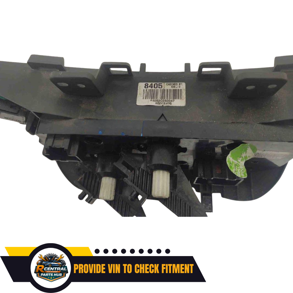2013–2015 Chevrolet Spark A/C AC Heater Temperature Control — view 5