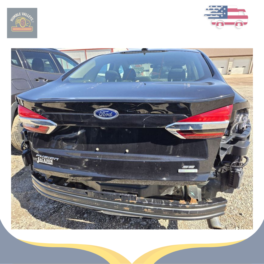 2019–2020 Ford Fusion Left Driver Side View Door Mirror with Blind Spot Black OEM — view 5