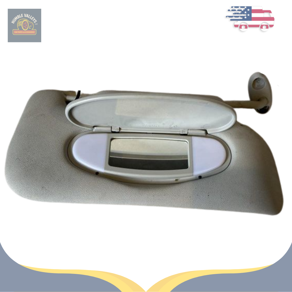 2007–2013 Mini Cooper RH Passenger Sunvisor Sun Visor with Mirror & Light OEM — view 3