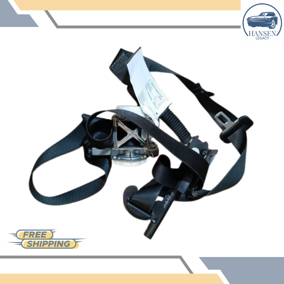 2016–2019 Ford Explorer Front Left Driver Side Seat Belt Retractor Black 17 18 — view 4