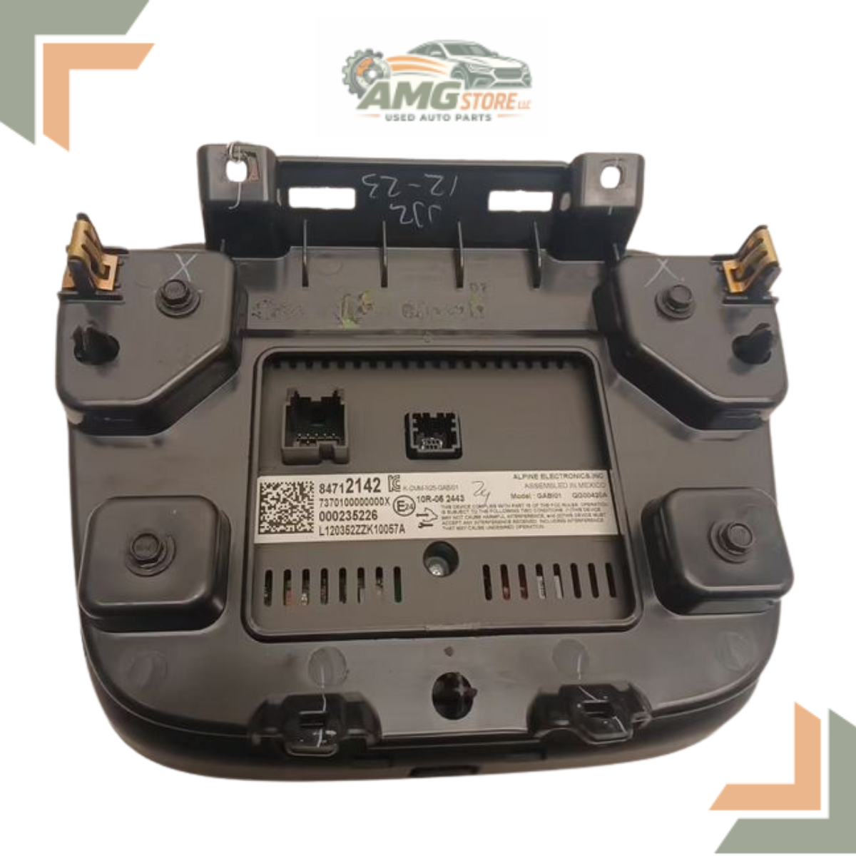 2021–2024 Chevrolet Malibu Radio Dash Display Screen ID 84712142 OEM 22 23 — view 5