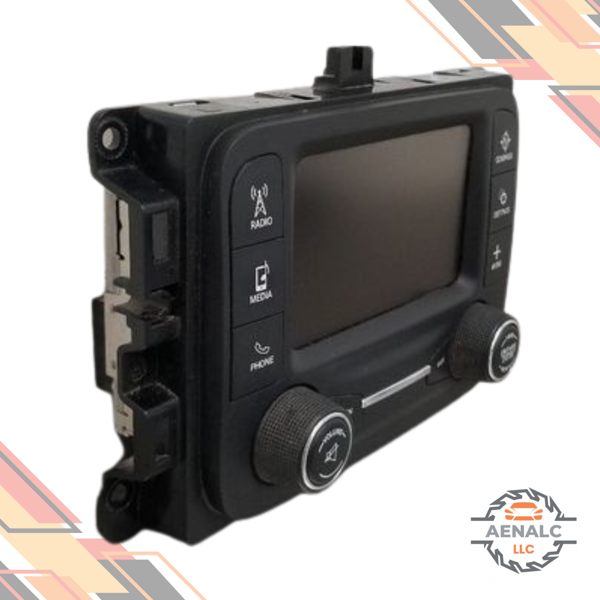 2015 Dodge Ram 1500 2500 5" Radio Receiver Head Unit with Satellite OEM Tested 15 — view 5