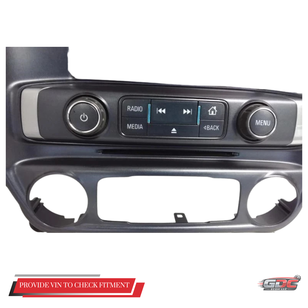2014 Chevrolet Silverado 1500 2500 Audio Radio Control Panel with Screen 23176312 — view 3
