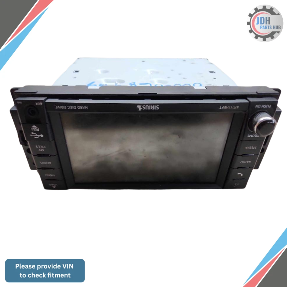 2013–2017 Jeep Compass AM FM Radio Receiver Navigation With Display Screen OEM — view 4