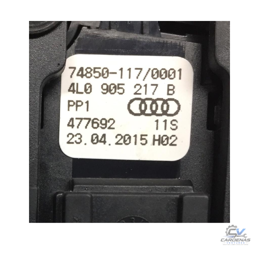 2012–2015 Audi Q7 AM FM Radio Control Panel with Navigation OEM — view 3