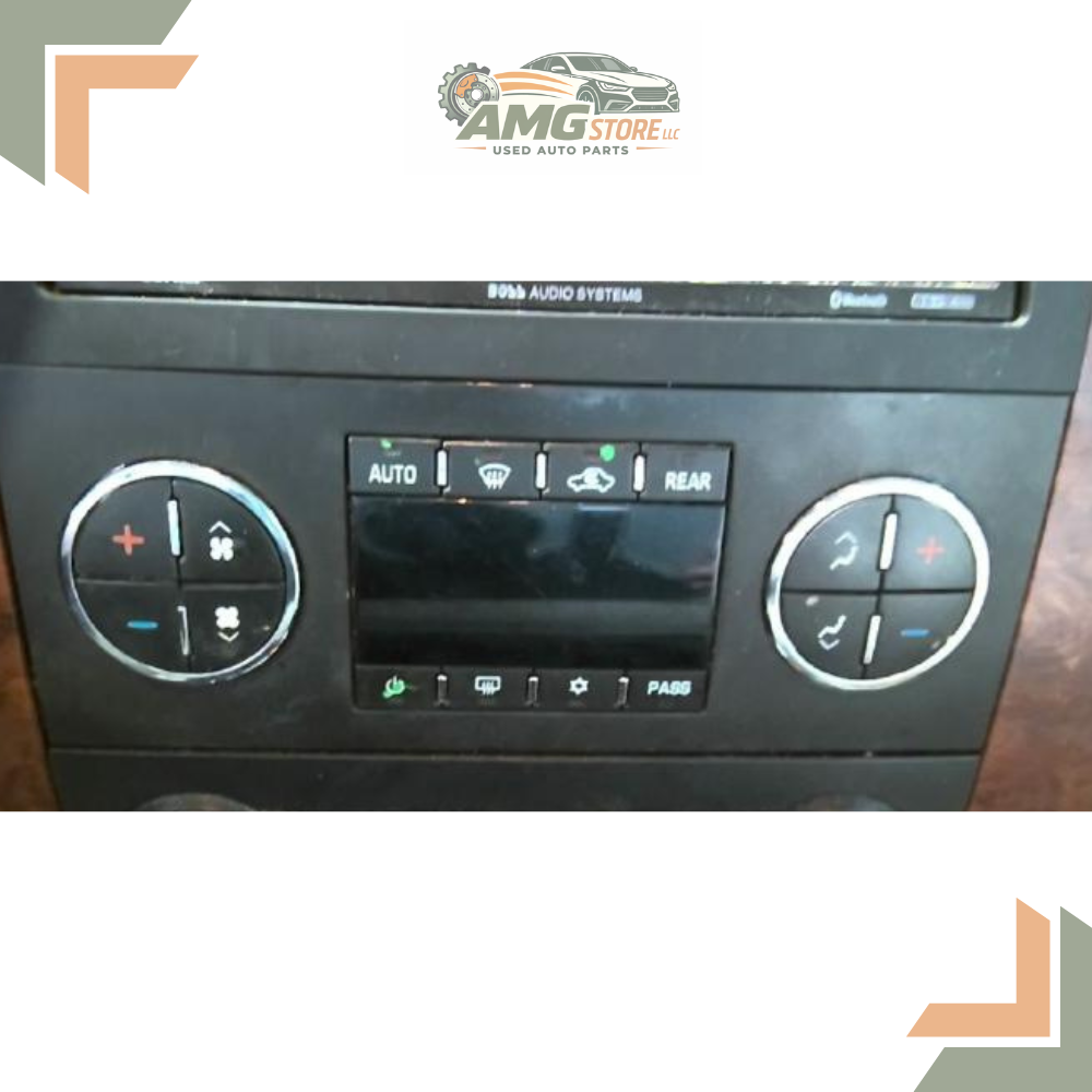 2012–2014 Chevrolet Tahoe A/C AC Heater Climate Temperature Control Option CJ2 — view 5