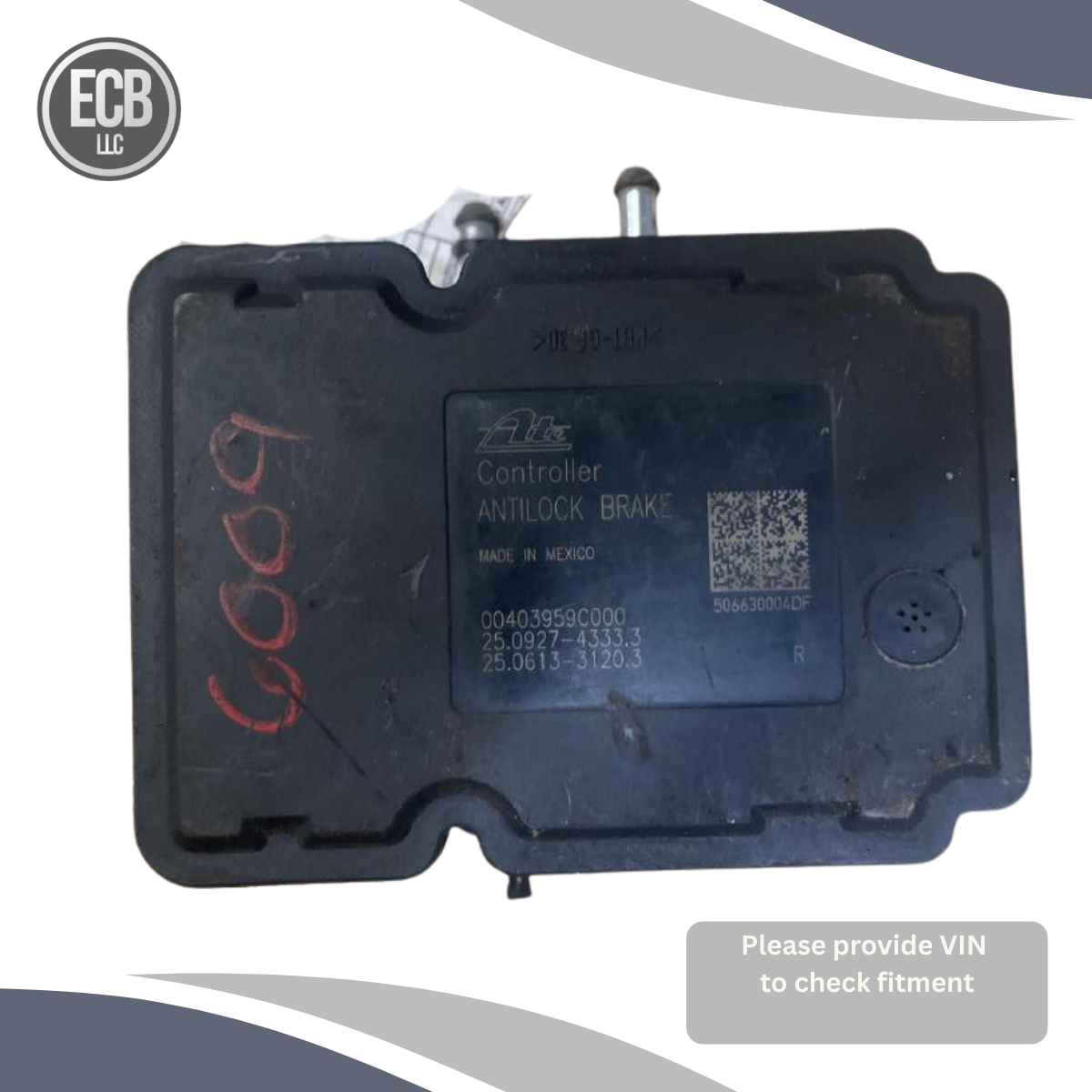 2007 Jeep Liberty ABS Anti-Lock Brake Pump Assembly OEM — view 5