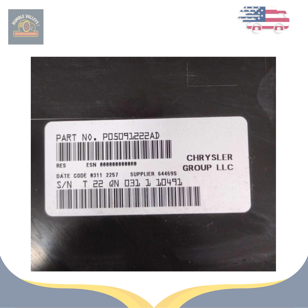 2011–2012 Dodge Caliber AM FM CD MP3 Radio Receiver RES OEM — view 5