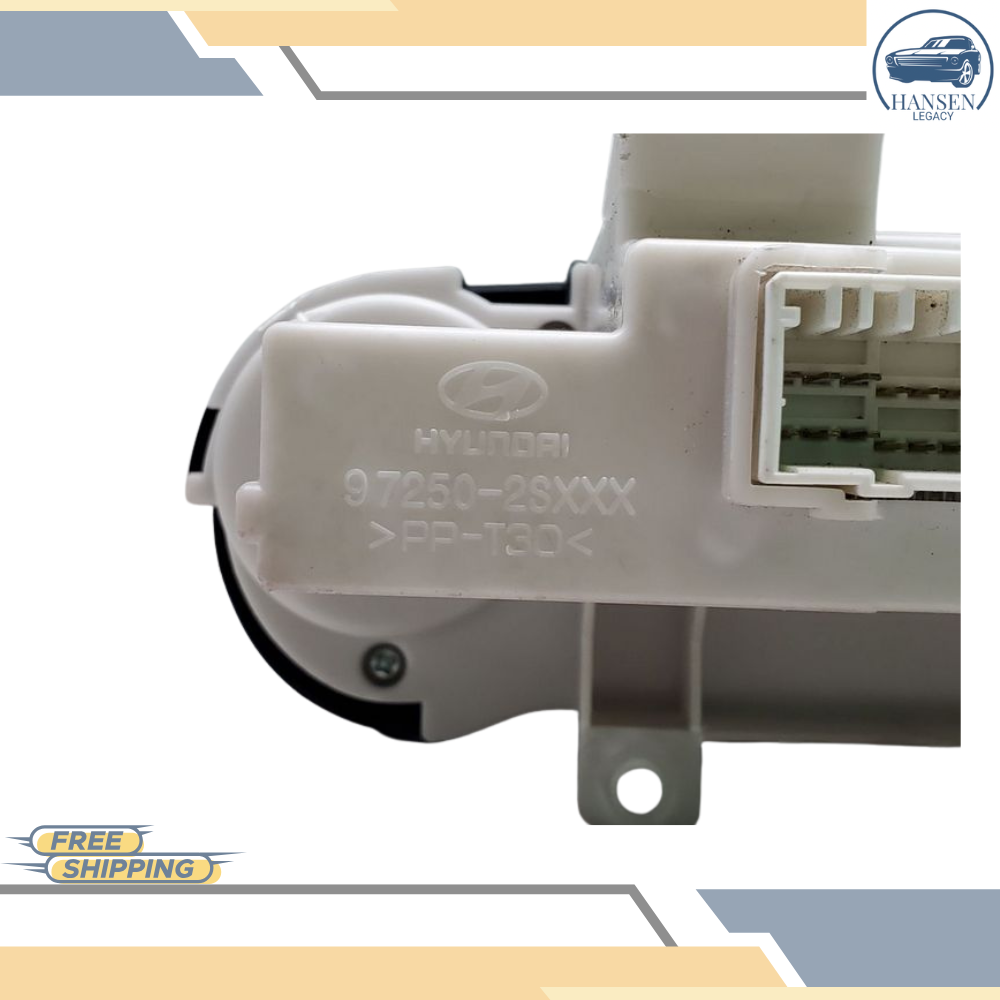 2010–2013 Hyundai Tucson A/C AC Temperature Control Unit Automatic 10 11 12 13 — view 5