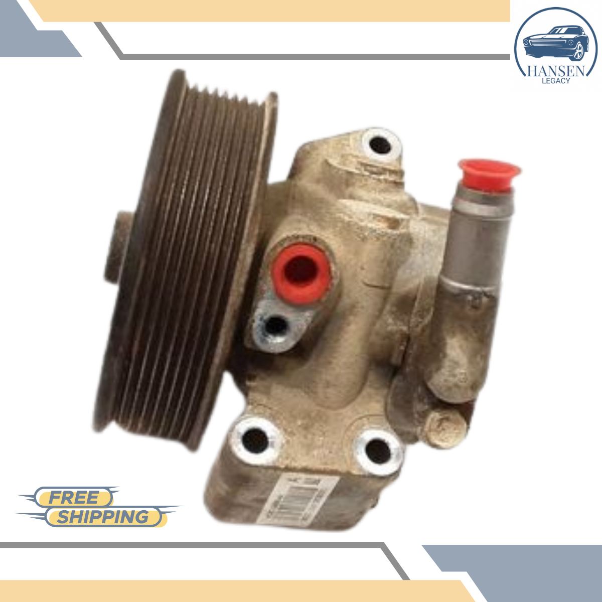 2017–2019 Ford F250 F350 F550 Power Steering Pump Super Duty 6.7L — view 5
